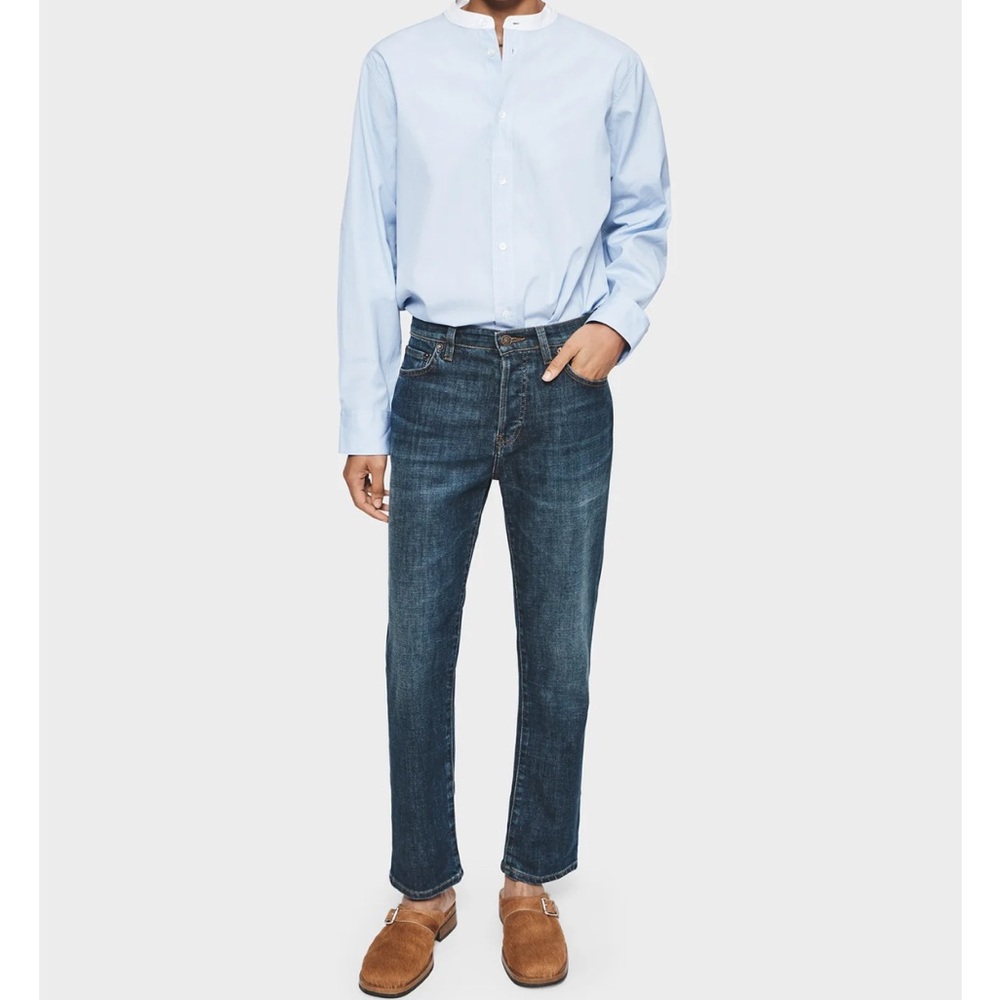 6397 495 Straight leg Jeans in Worn Dark